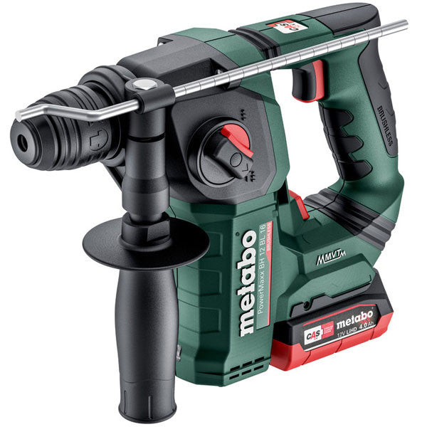Perforateur 12v 4ah bh12bl16 600207800 metabo
