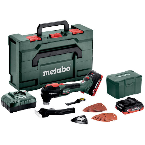 Outil oscillant 18v 4ah mt18ltxblqsl 613088800 metabo