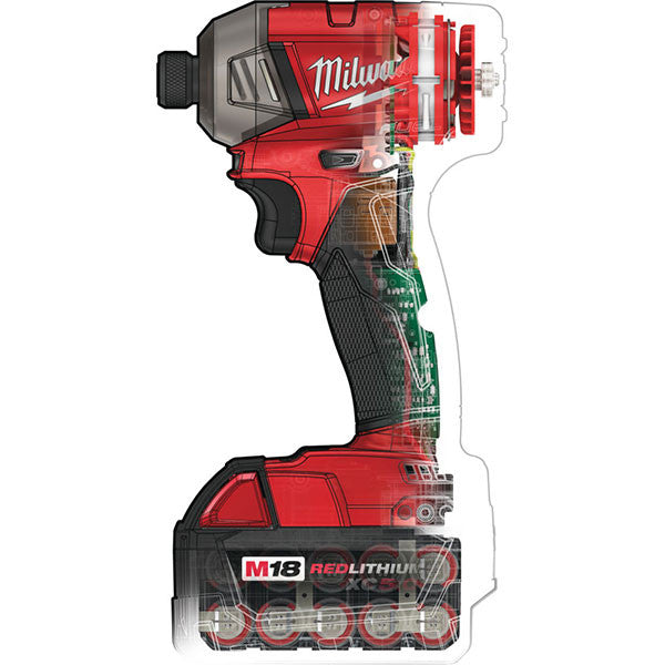 Visseuse à chocs 1/4" 18v solo m18 fqid-0x 4933459187 milwaukee