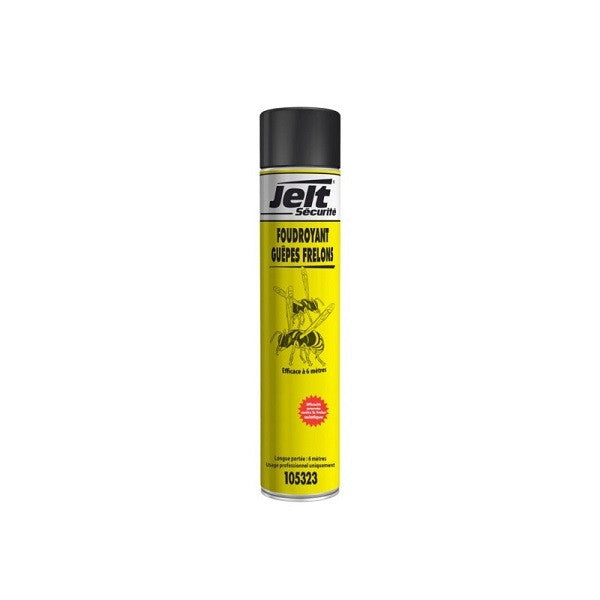 Foudroyant guèpes et frelons aérosol de 750 ml 105323 jelt