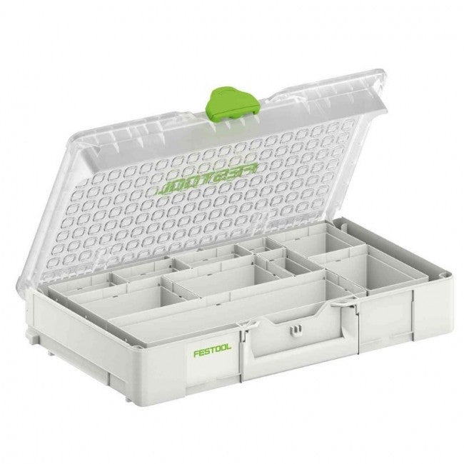 Coffret systainer 3 organizer sys3 org l 89 10xesb 204857 festool