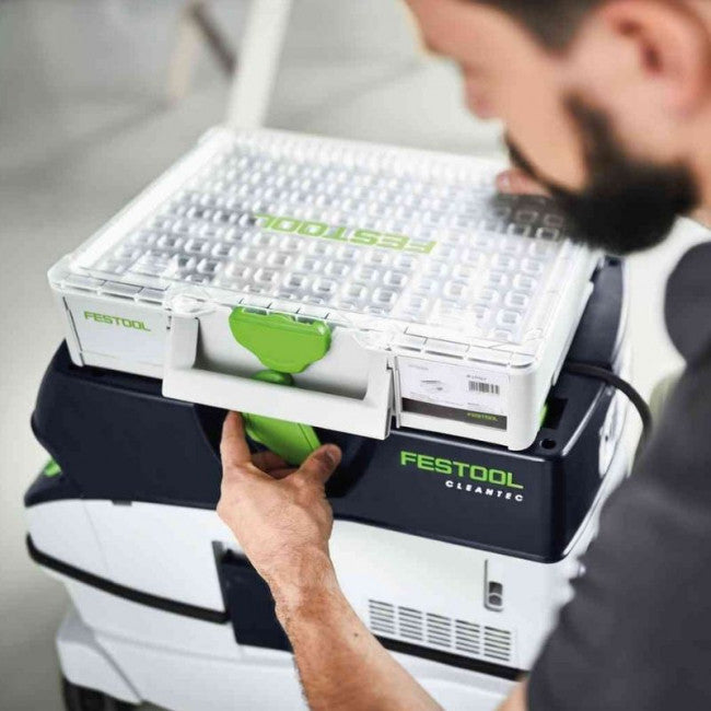 Coffret systainer 3 organizer sys3 org l 89 10xesb 204857 festool