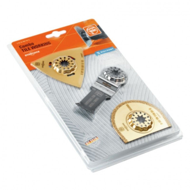 Set d'accessoires combo starlock sol/salle de bain 35222967070 fein