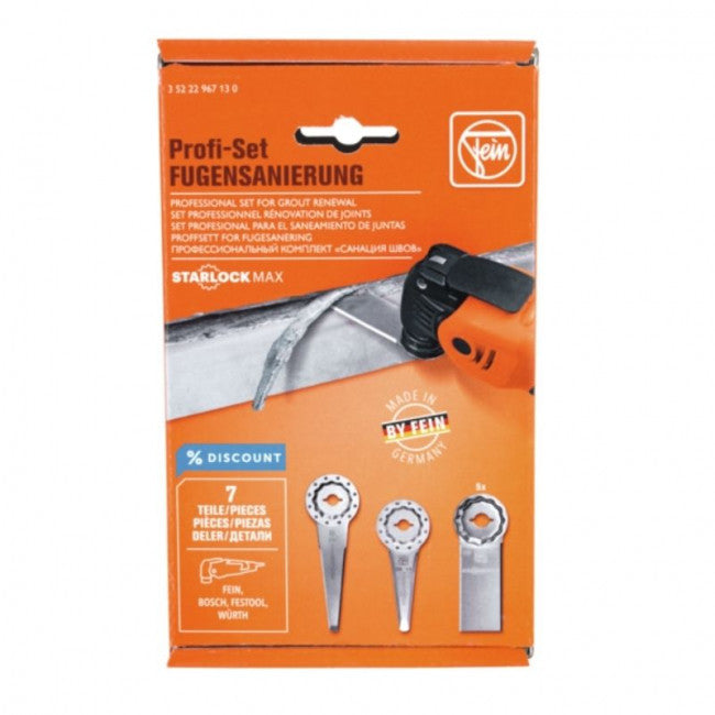 Set d'accessoires profi-set starlockmax joints 35222967130 fein