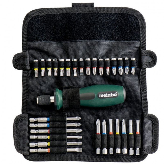 Étui souple d'embouts sp, 30 pièces 626726000 metabo
