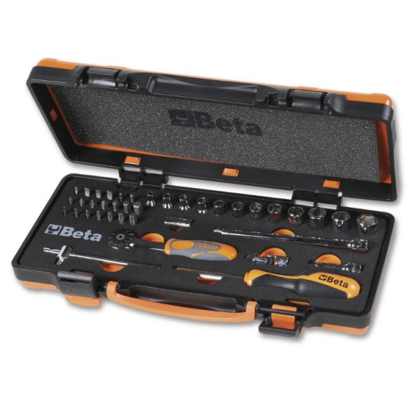 Coffret métallique 40 accessoires 1/4" 900/c12mz 009000983 beta