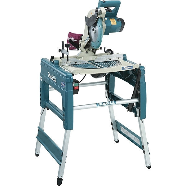 Scie sur table et onglets réversible 1650 w ø 260 mm lf1000 makita