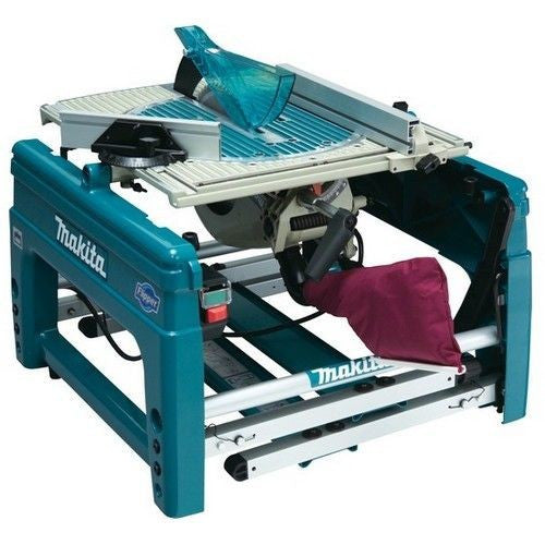 Scie sur table et onglets réversible 1650 w ø 260 mm lf1000 makita