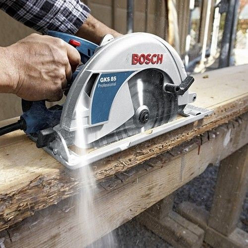 Scie circulaire 235mm 2200w gks85 carton 060157a000 bosch