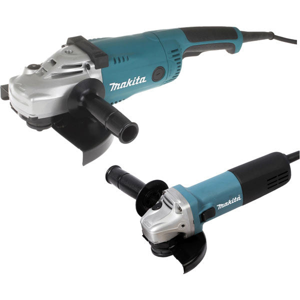 Pack meuleuses ø230/125 ga9020 + 9558hnrg dk0053gx2 makita