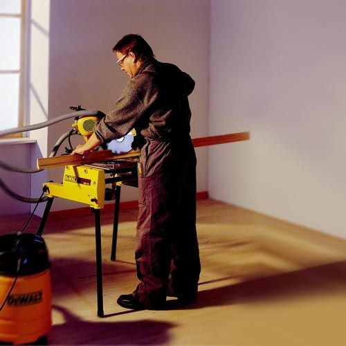 Scie sur table et onglet réversible 2000w ø250mm -dw743n dewalt
