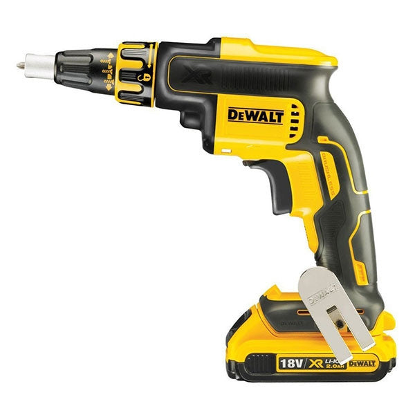 Visseuse à placo 18v xr 2x2 ah en valise dcf620d2k dewalt