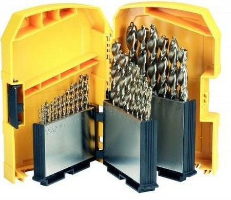 Coffret de 29 forets metal ø 1 à 13mm hss-g dt7926 dewalt