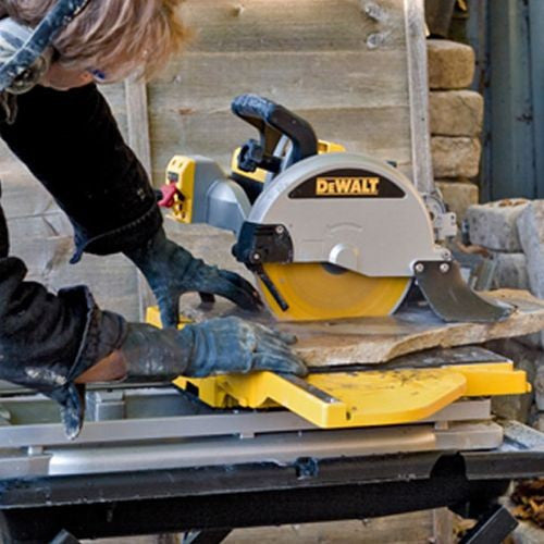 Scie à carrelage ø 250 mm 1600 w d24000 dewalt