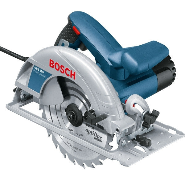 Scie circulaire 190 mm 1400 w gks190 0601623000 bosch