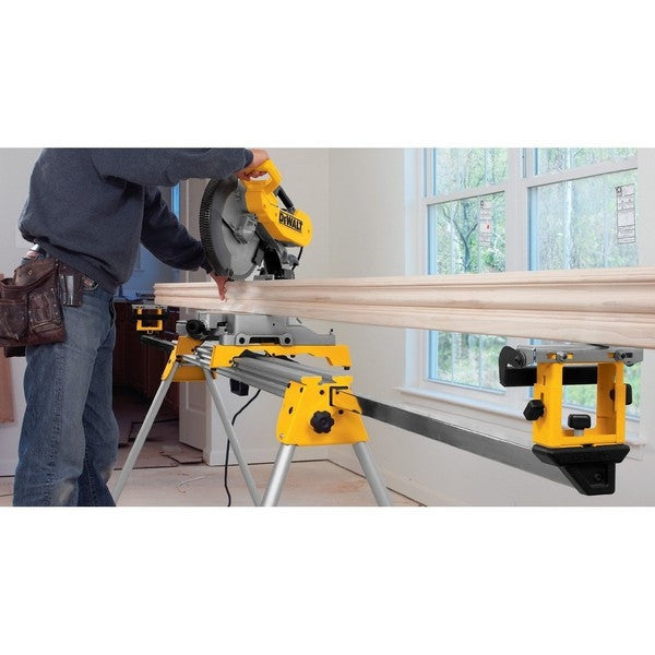 Piètement lg. 3,8m pour scie onglet, radiale... de7023 dewalt