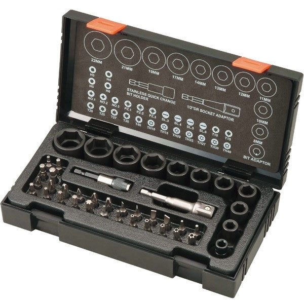 Coffret 41 pièces embouts et douilles de vissage 752500 hikoki hitachi
