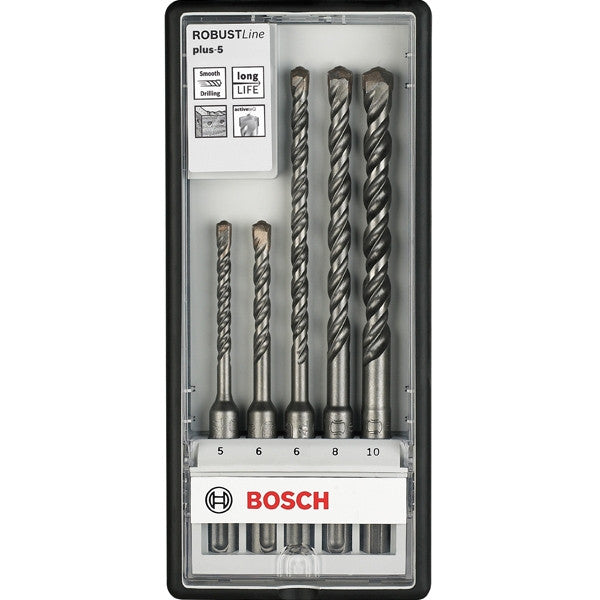 Coffret 5 forets béton sds-plus s4l robust line 2607019928 bosch