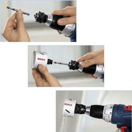 Foret de centrage pour power change hss-co 6 pans 1/4" 120 mm