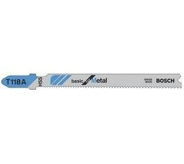 Lames de scie sauteuse metal t118a 2608631013 bosch