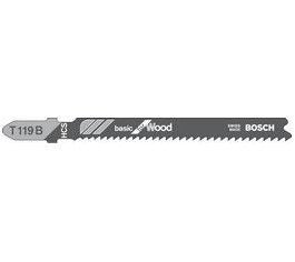 Lames de scie sauteuse bois t119bo 2608630310 bosch