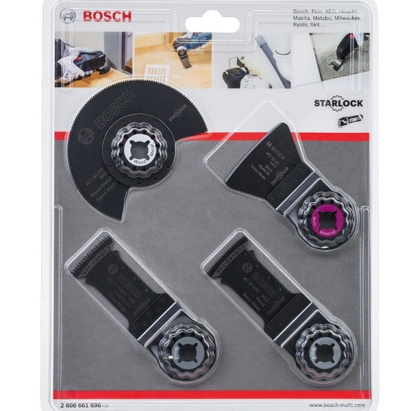Set menuisier 4 pièces 2608661696 bosch