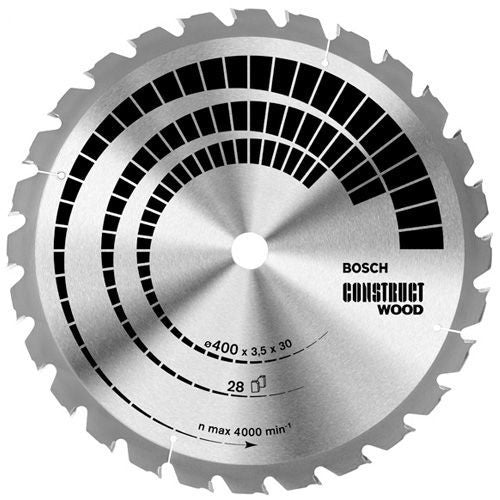 Lames de scie circulaire de table construct wood bois bosch