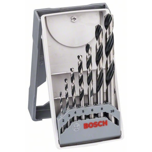 Coffret mini x-line 7 forets métaux hss pointteq 2608577347 bosch