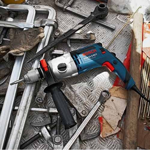 Perceuse percussion 1300w gsb21-2rct 060119c700 bosch
