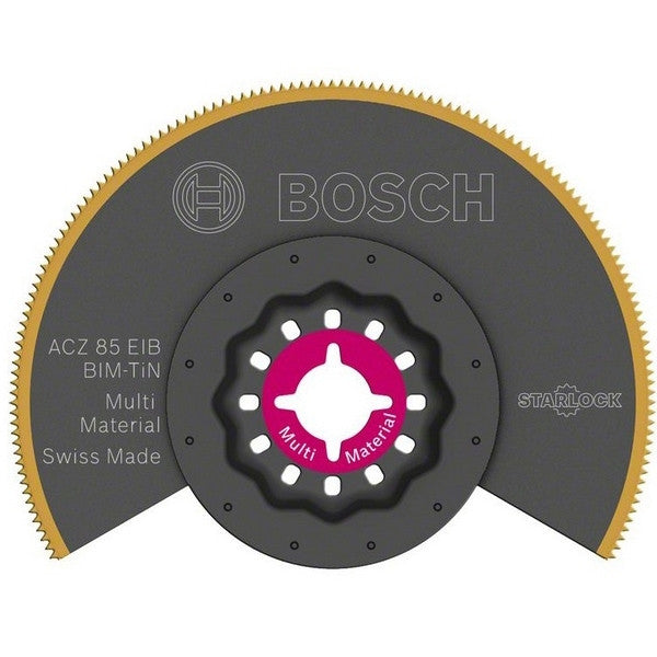 Lame de scie segment starlock 85 mm multi material acz85eib bosch