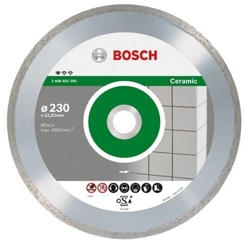 Disques à tronçonner diamantés céramique standard for ceramic bosch