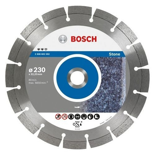 Disques à tronçonner diamantés spécial pierre standard for stone bosch