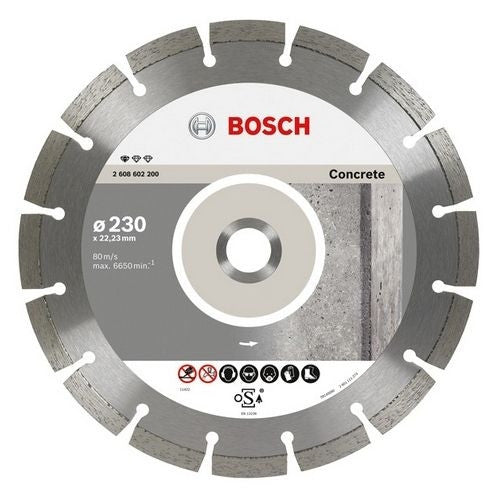 Disques à tronçonner diamantés béton standard for concrete bosch