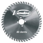Lame finition bois panneau pour scie arasante rz270s 7040195 virutex