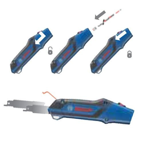 Scie à main + 2 lames 2608000495 bosch