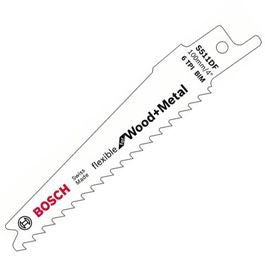 Lame de scie sabre courte flexible pour bois & métal s511df bosch