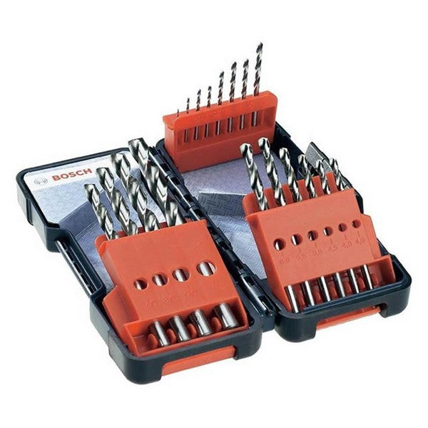 Coffret de 18 forets hss-g metal 2607019578 bosch