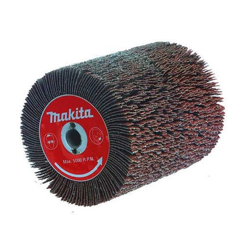Brosse abrasive à lamelles fendues pour décapeur à rouleau 9741