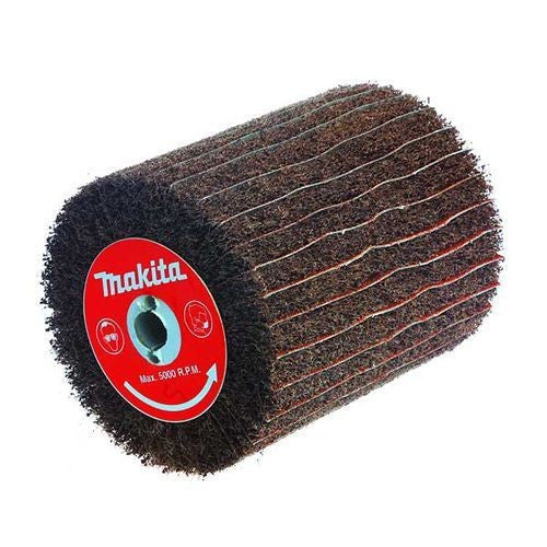 Brosse texture abrasive et lamelles papier abrasif pour réf. 9741