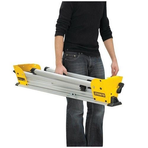 Piètement lg. 2,6 m pour scies onglet dewalt de7033 dewalt