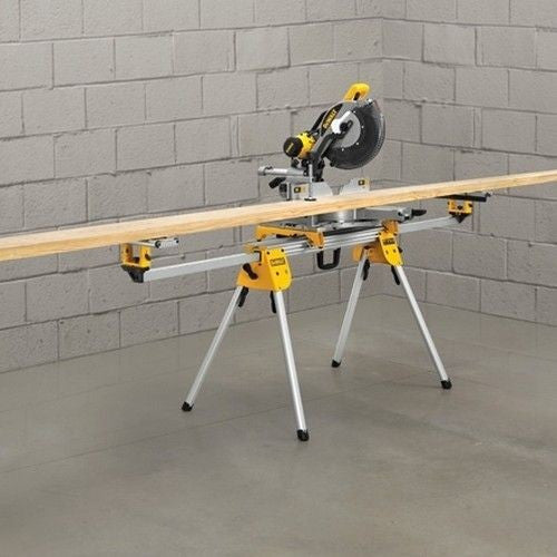 Piètement lg. 2,6 m pour scies onglet dewalt de7033 dewalt