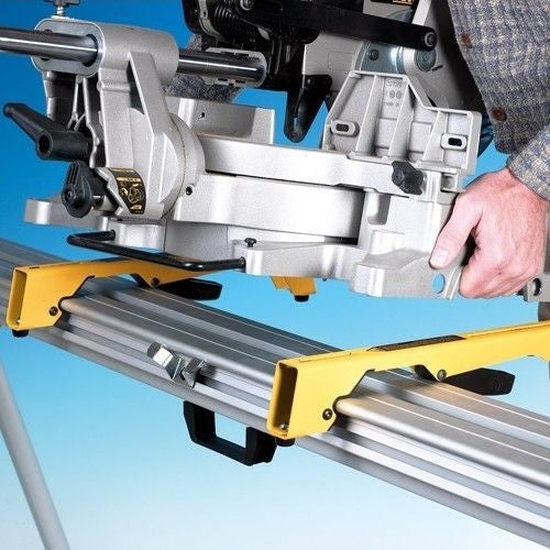 Piètement lg. 2,6 m pour scies onglet dewalt de7033 dewalt