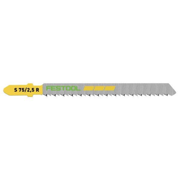 Lames scie sauteuse s 75/2,5 r/5 204259 festool