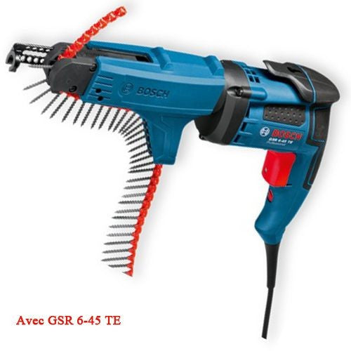 Chargeur de vis à bande pour visseuse plaquiste gma55 1600a025gd bosch