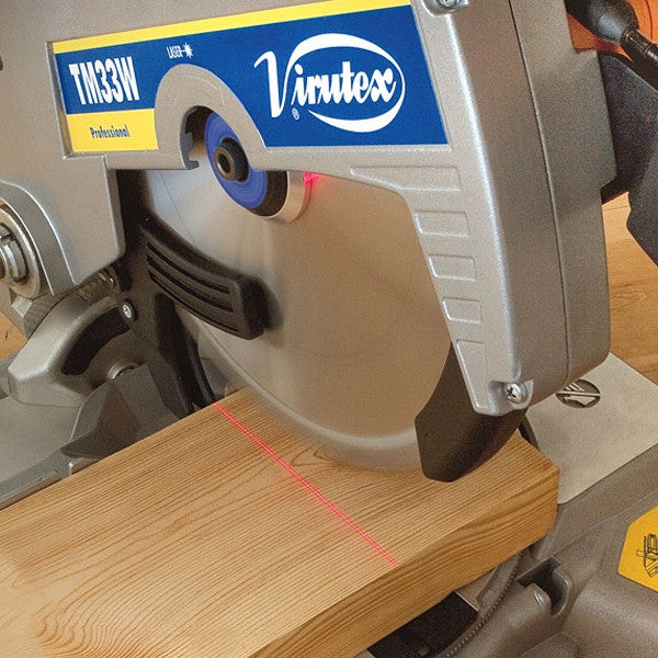 Scie onglet à table 1500w ø 300 tm33w bois 3300400 p virutex