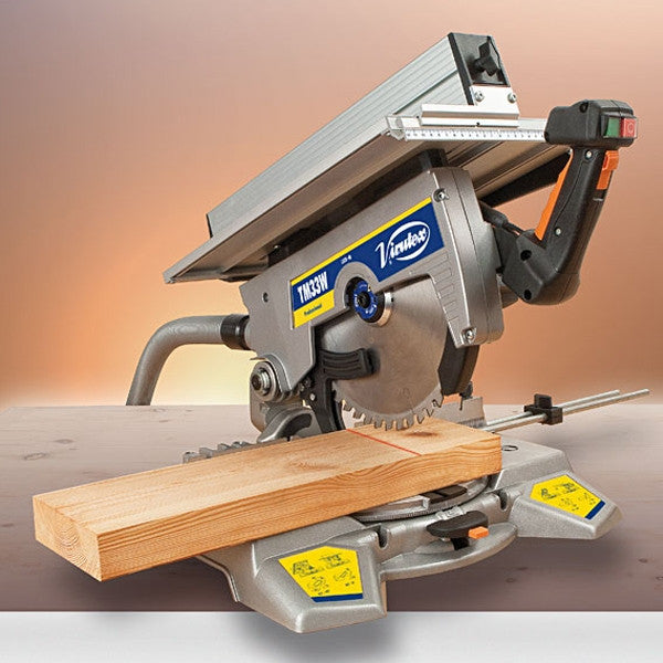 Scie onglet à table 1500w ø 300 tm33w bois 3300400 p virutex