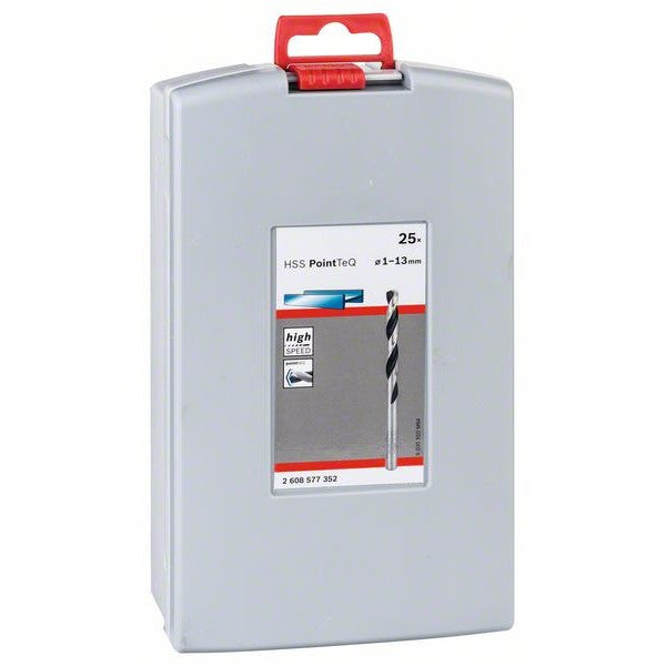 Coffret 25 forets metaux hss point teq 2608577352 bosch
