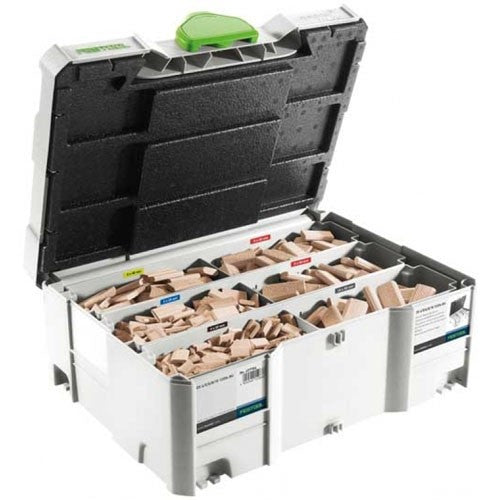 Assortiment de domino en hêtre ds 4/5/6/8/10 1060 bu 576794 festool