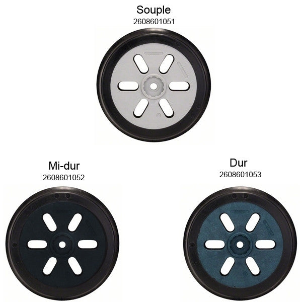 Plateaux de ponçage 150mm pour gex150ac