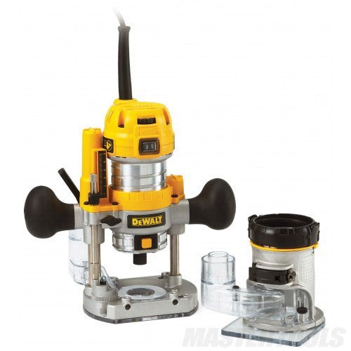 Défonceuse et affleureuse 900 w ø 6/8mm d26204k dewalt